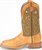 Side view of Double H Boot Mens 11 Inch Domestic Square Toe Collared Roper